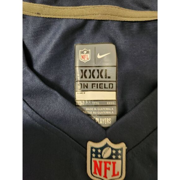 Nike NFL On Field Chicago Bears KHALIL MACK #52 Official Jersey Size 3X - Picture 4 of 8